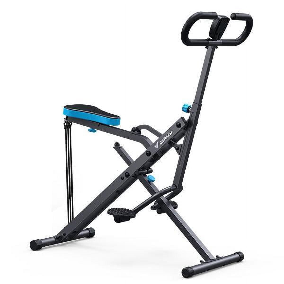 Squat Machine Glutes Workout Adjustable Resistance Foldable Exercise ...