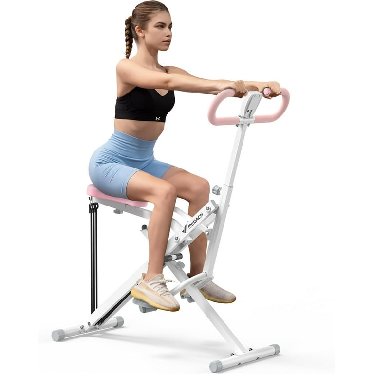 Squat Machine MERACH R07 2 in 1 Squat Rowing Machine Easy Setup Foldable Exercise Equipment Glute Trainer Machine Glutes Leg Home Workout Machine Walmart