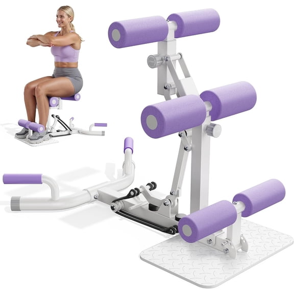 Squat Machine for Women, Adjustable Deep Squat & Glutes Trainer, Low Core & Lower Workouts, Push Up Board & Strength , Easy to Assemble Gym Equipment, 400Lbs Weight Capacity