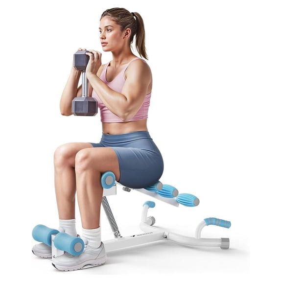 Squat Machine for Women & Men, Glute Trainer, Leg Exercise Equipment, Push Up Board, Home Gym Workout - Adjustable Resistance