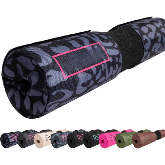 - Squat Pad and Thrust Pad for Day, Barbell Pad Stays in Place Secure, Thick Cushion for Comfortable Squats Lunges Glute Bridges, Olympic Bar and Smith Machine