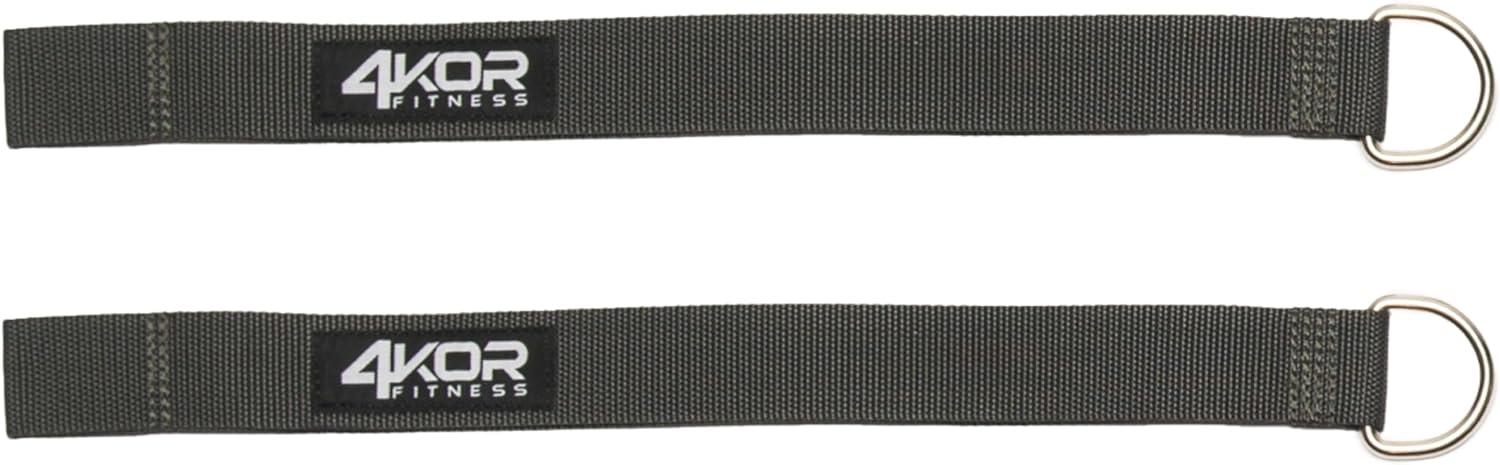 Squat Rack Straps - Heavy Duty Power Rack Straps Compatible with 4KOR ...