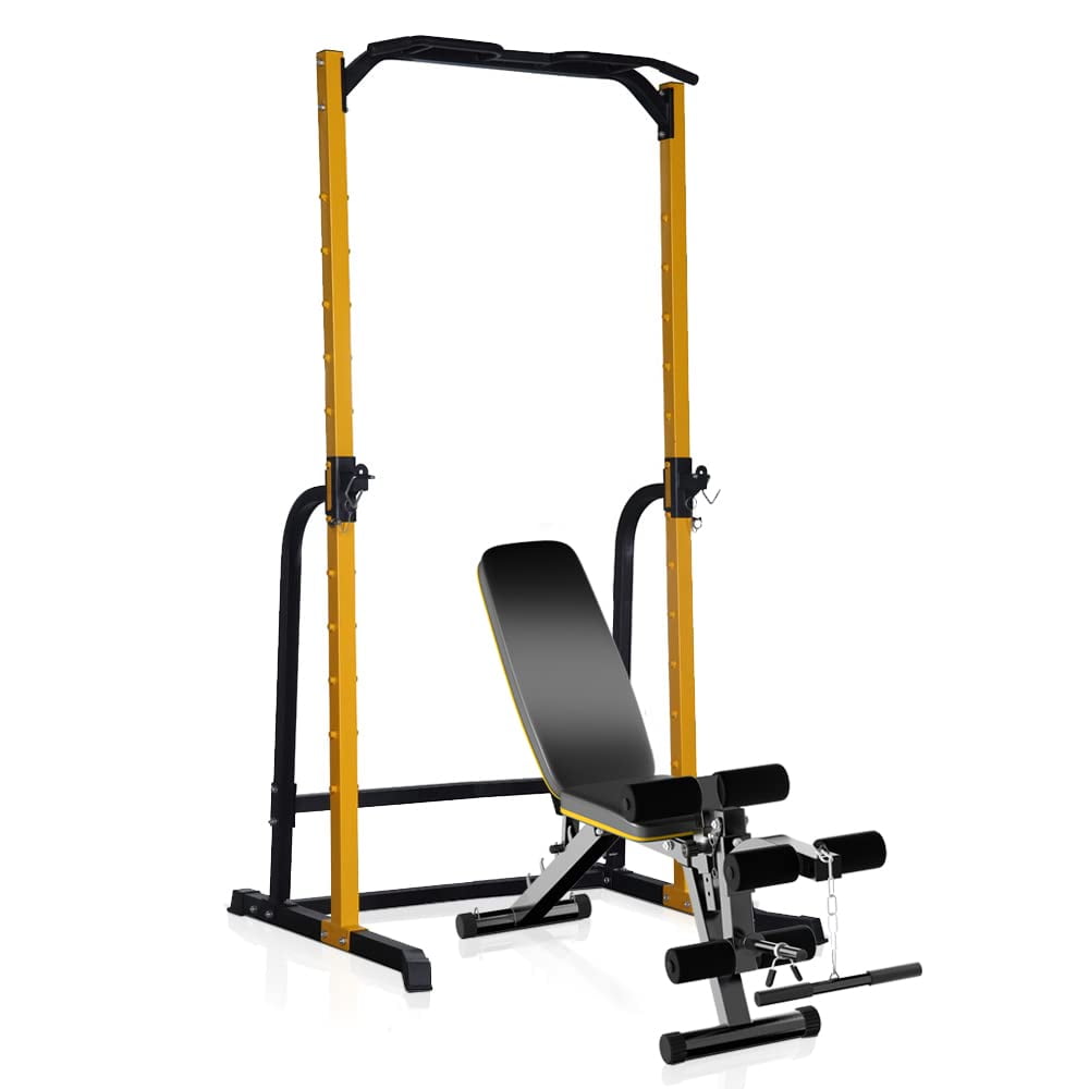 Squat Rack With Pull Up Bar Power Rack Home Gym Fitness Pull Up Rack