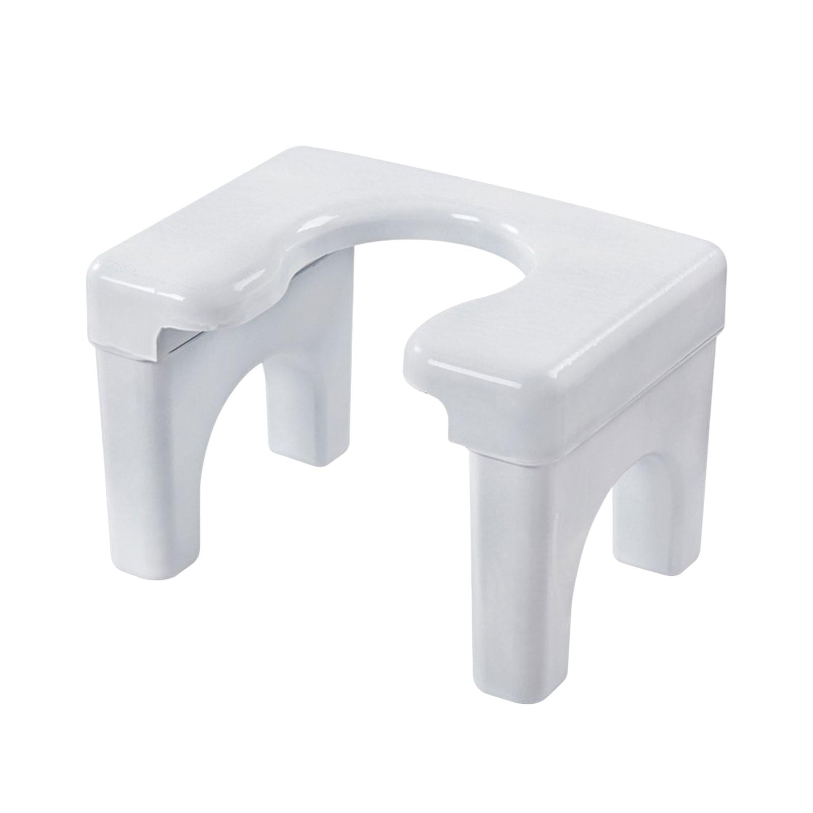 Squat Toilet Seat Stool Chairs, Widen Panel,Stable, Easy to Clean,Rounded,Portable Non Slip