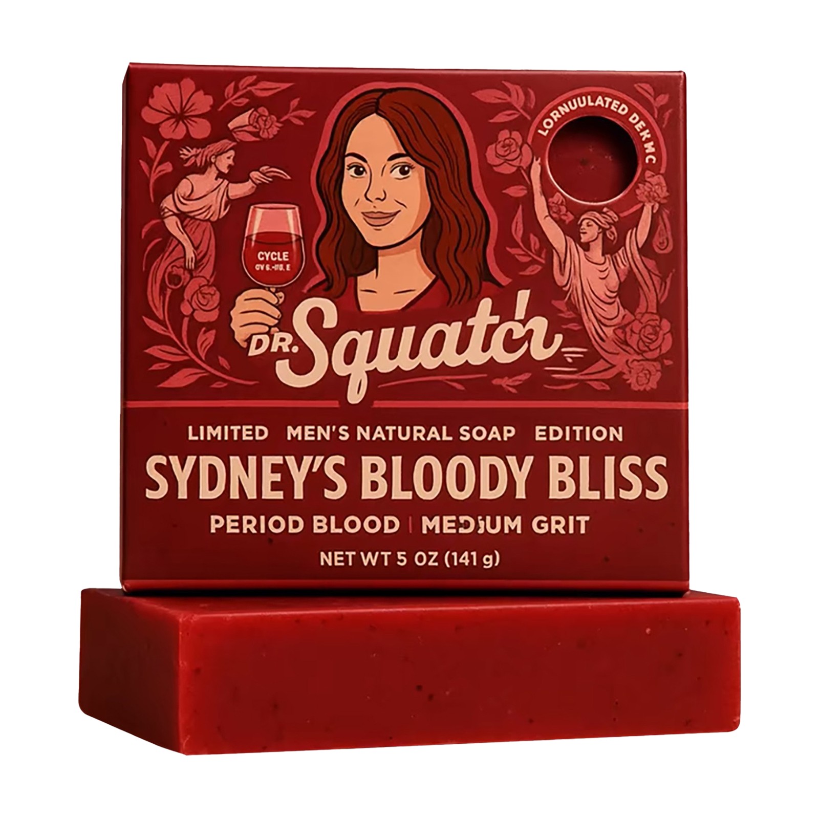 Squatch Bathwater Soap, Edition Bloody Soap, Natural Bar Soap,Experience with Dreamy Fragrance Squatch Bathwater Soap Edition Bathroom and Bath Soap