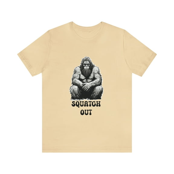 Squatch Out Unisex Jersey Short Sleeve Tee