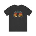 thumbnail image 1 of Squatch tshirt Cool bigfoot retro sunset Sasquatch unisex t shirt, 1 of 7