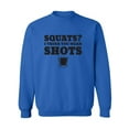 thumbnail image 1 of Squats? I Think You Mean Shots Crewneck Sweatshirt, 1 of 3