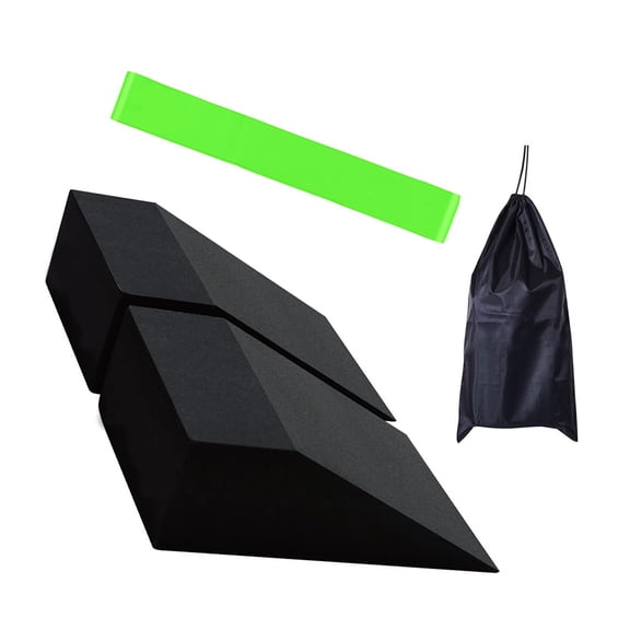 Squats Wedges Block Balances Exercise Weightlifting Calf Stretcher Slants Board Foot Stretcher for Homes Gym Easy to Use
