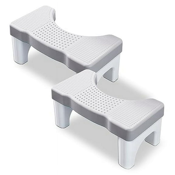 Squatting Toilet Poop Stool, Adult Portable Plastic Poop Stool, Adult Toilet Poop Stool, Children's Poop Stool, 2 PCS