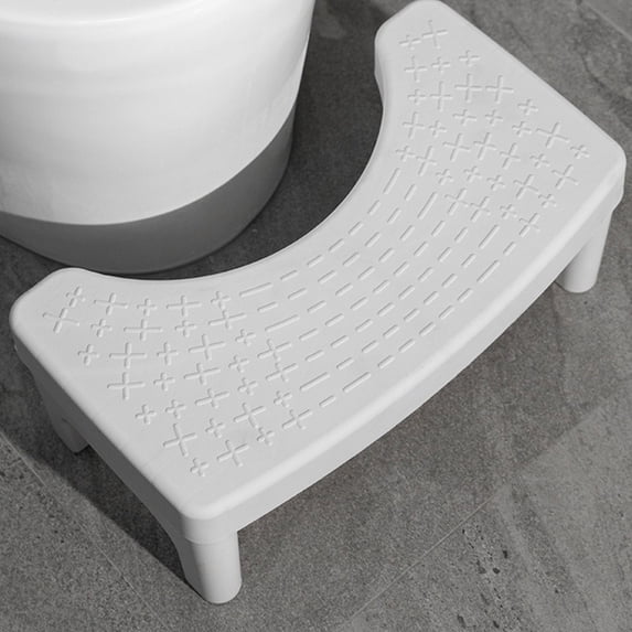 Squatting Toilet Stool, Detachable Bathroom Step Stool, Compact Portable Footstool for Bathroom Use and Travel, Easy Storage and Non-Slip Design