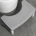 thumbnail image 1 of Squatting Toilet Stool, Detachable Bathroom Step Stool, Compact Portable Footstool for Bathroom Use and Travel, Easy Storage and Non-Slip Design, 1 of 6