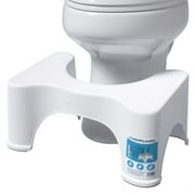 Squatty Potty 9 in Plastic Toilet Stool, White