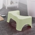 thumbnail image 1 of Squatty Potty Stool for Toilet | Detachable Stackable Bathroom Step Stool | Thickened Plastic Foot Rest for Adults & Kids | Green Blue Red Colors, 1 of 6