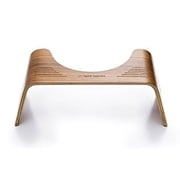 Squatty Potty Slim Teak Finish Bathroom and Toilet Stool, 7 in