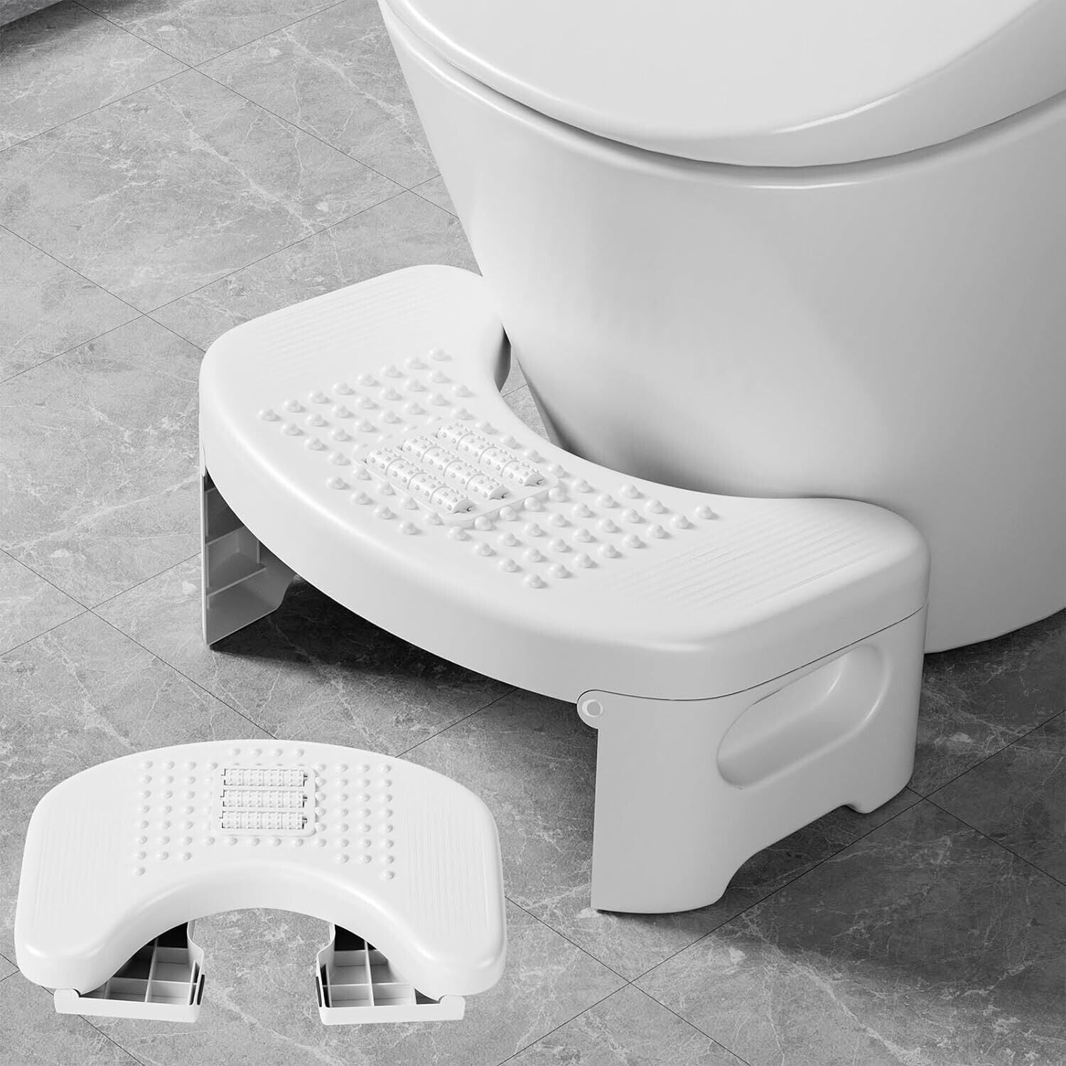 Squatty-Potty for Adults Foldable Toilet Stool Squat 7 '' Non-Slip ...