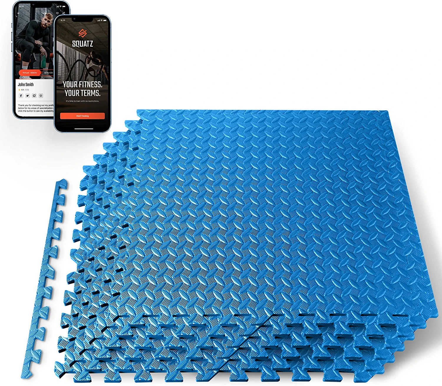 Puzzle fitness sales mat