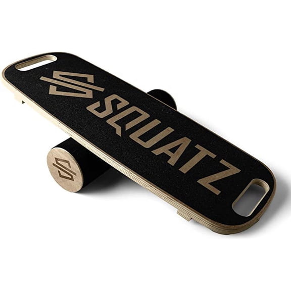 Squatz Wooden Balance Board, Standing Desk Anti Fatigue Mat Exercise Equipment