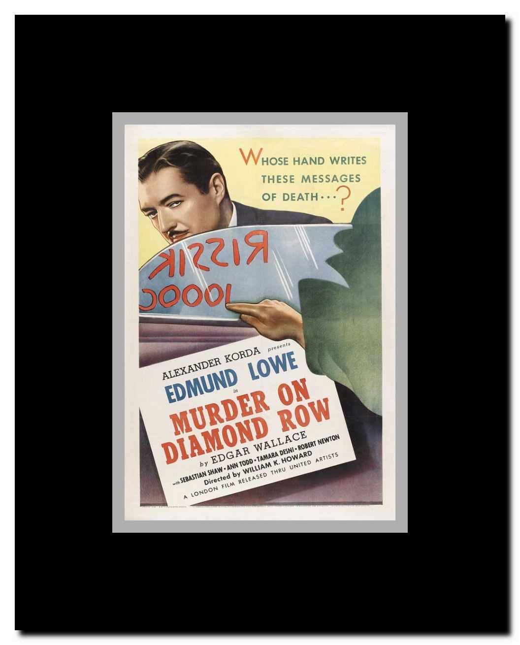 Squeaker The Framed Movie Poster