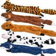 thumbnail image 1 of Squeaky  5 , Pet Crinkle  No Stuffing  Plush,   for Large and Medium, Small Puppy  for Boredom, 1 of 6