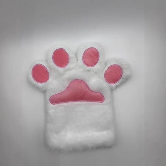 Squeaky Cat Paw Glove for Pranks, ZzCityTK Hilarious Interactive Pet Toy with Realistic Paws, Soft Wearable Hand Puppet for Parties Halloween Costume Fun