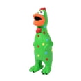 thumbnail image 1 of Squeaky Chicken Dog Toys, Interactive Dog Toys, Multicolor Dot, Latex Construction, Pet Relaxation, Puppy Chew, Fun Play, Green 1 Pc, 1 of 8