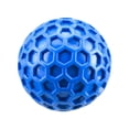 thumbnail image 1 of Squeaky Dog Chew Ball Durable TPR Rubber Honeycomb Textured Teeth Cleaning Puppy Toy Bouncy Interactive Dog Ball for Fetch Tug-of-War Small Medium Large Indoor Outdoor Play, 1 of 4