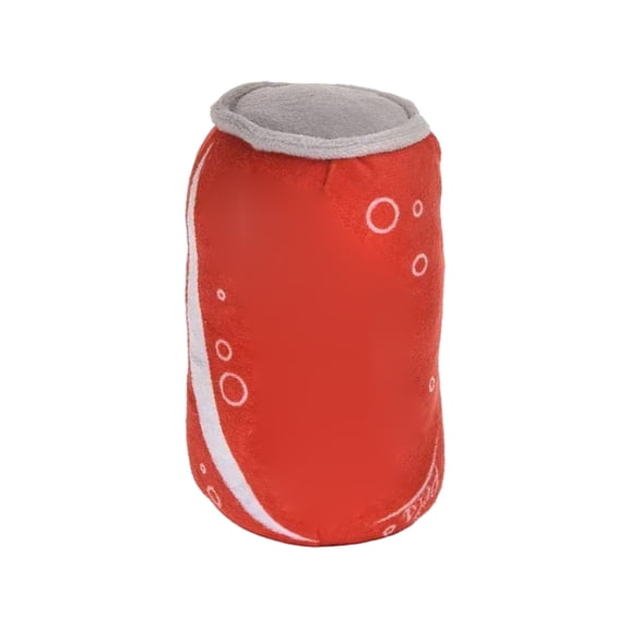 Squeaky Dog Chew Toy, Drink-themed Plush Toy for Dogs Who Love to Chew and Play, Interactive Fun to Pass Time, Version J