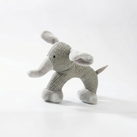 Squeaky Dog Toys,Linen Safari Companions Dog Toy,Chew Toys for Small Dogs,Linen Safari Companions Dog Toy,Used to Relieve Dogs' Boredom and Anxiety (Elephant)