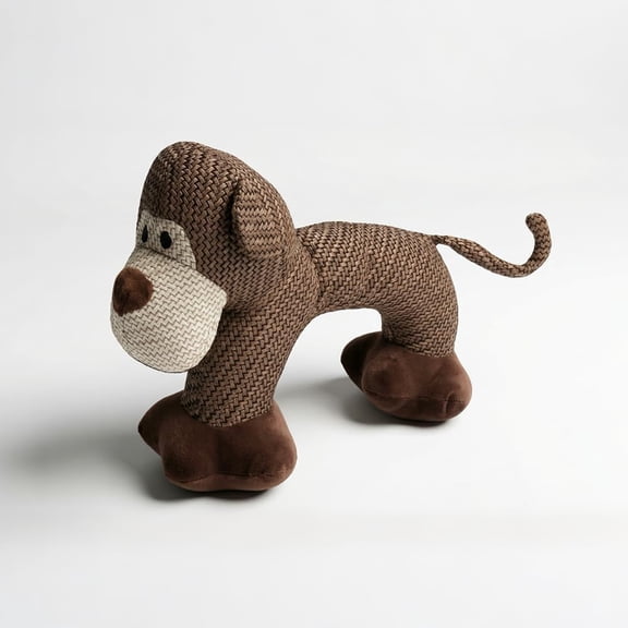 Squeaky Dog Toys,Linen Safari Companions Dog Toy,Chew Toys for Small Dogs,Linen Safari Companions Dog Toy,Used to Relieve Dogs' Boredom and Anxiety (Monkey)