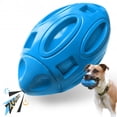 thumbnail image 1 of Squeaky Dog Toys for Aggressive Chewers: Rubber Puppy Chew Ball with Squeaker, almost Indestructible and Durable Pet Toy for Medium and Large Breed, 1 of 6