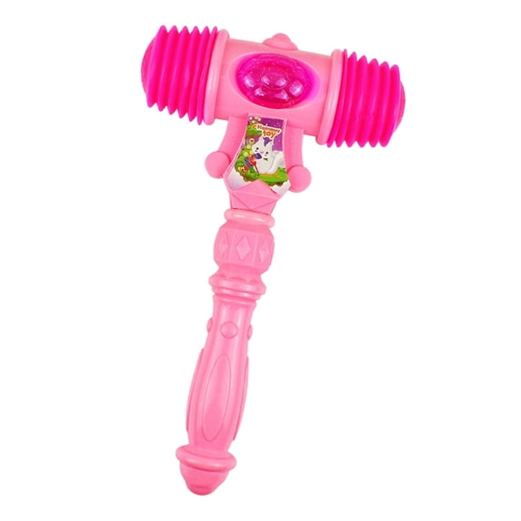 Squeaky Gavel Hammer, Plastic Sound Toy with Whistle, Cute Play Hammer for Baby and Kids Party