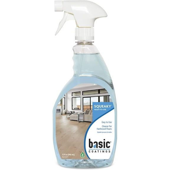 Squeaky Hardwood Floor Cleaner Spray | Harwood Floor Cleaner | No Residue I Floor Cleaning Solution I 32 oz