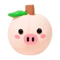 thumbnail image 1 of Squeaky Latex Dog Toys Funny Fruit Animal Design, Interactive Chew Toy for Puppies Small Medium Dogs, Pet Toy for Play Training, Easter Gifts Valentines Day Gifts, Pink, 1 of 7