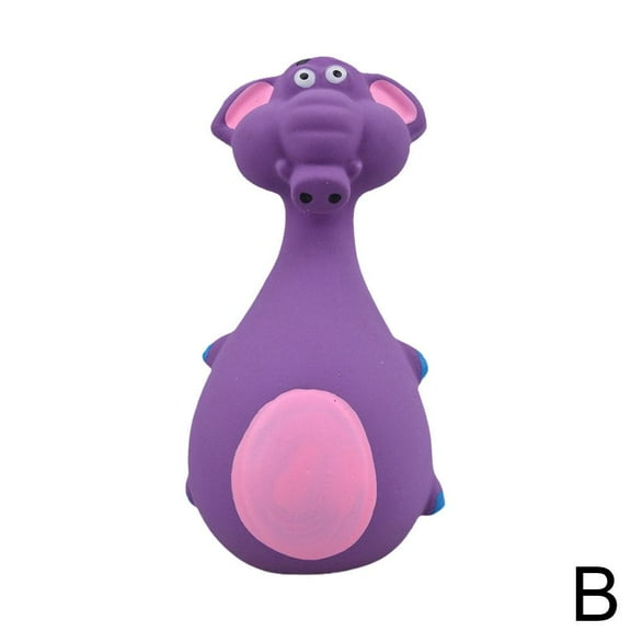 Squeaky Latex Rubber Dog Toys, Rubber Vocal Toys for Interactive Dogs Latex Squeaky Santa Toy for Small Medium Large Animal B3S6