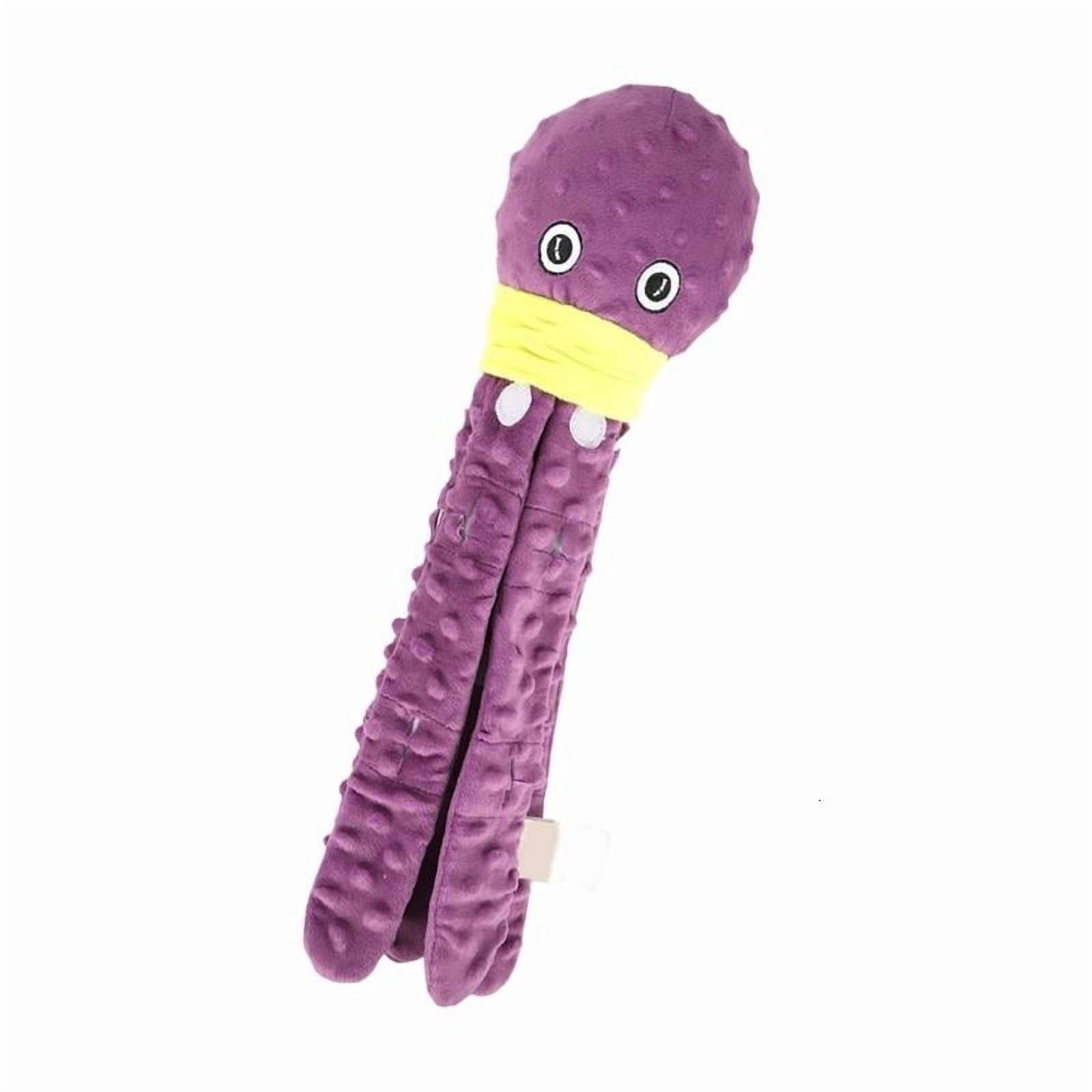 Squeaky Octopuses Puppies Aggressive Chewers Teeth Cleaning Teething Octopuses Toy
