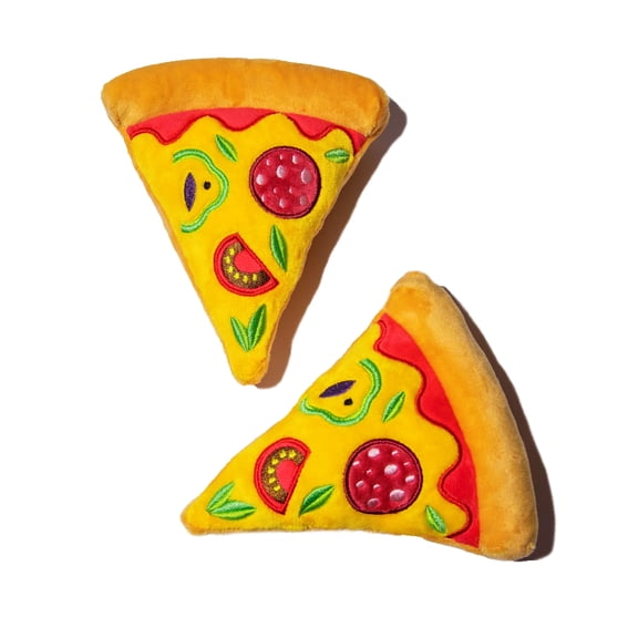 Squeaky Pizza Dog Toy