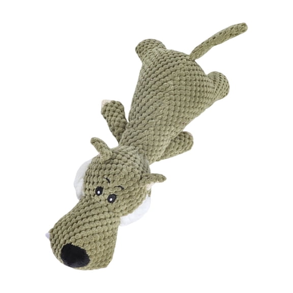 Squeaky Plush Dog Chewing Toy For Aggressive Chewers With Safe and Noise Maker Pet Teeth Cleaning Toy