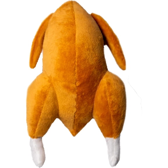 Squeaky & Plush Dog Toy Turkey
