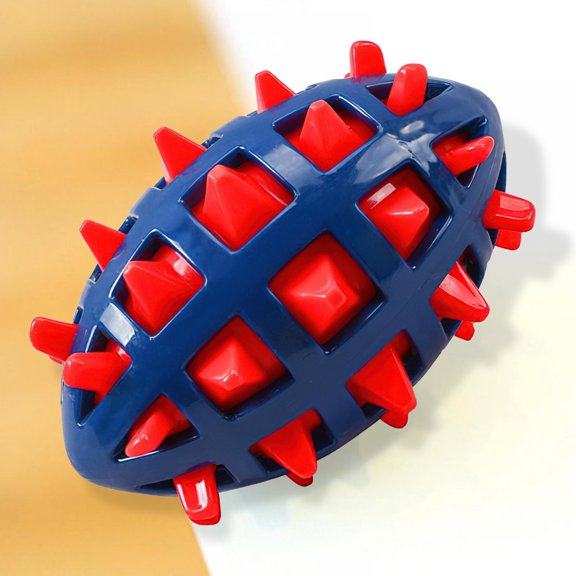 Squeaky Puppy Ball Toy Interactive Rubber Puppy Squeaky Ball Comfortable Squeaky Dog Ball Toys Creative Pet Squeaky Ball for Teething Cleaning Playing