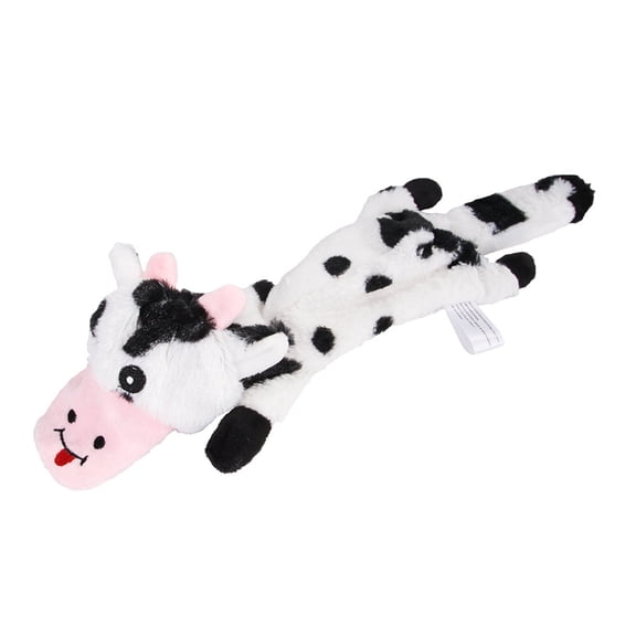 Squeaky Stuffed Shape Doll Dog Chew Toy Soft Cleaning Massage Supplies Pet Plush Molar Pet Supplies