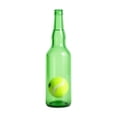 thumbnail image 1 of Squeaky Tennis Ball Bottle Dog Toy, Interactive Chew Fetch Toy for Play, Fun Durable Pet Toy for Small Dogs(9.65*2.95in,Green), 1 of 8