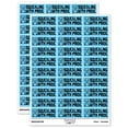 thumbnail image 1 of Squealing with Pride Pig Teacher Student School Sticker Set - Light Blue - Matte Finish - 1.75" Medium, 1 of 7