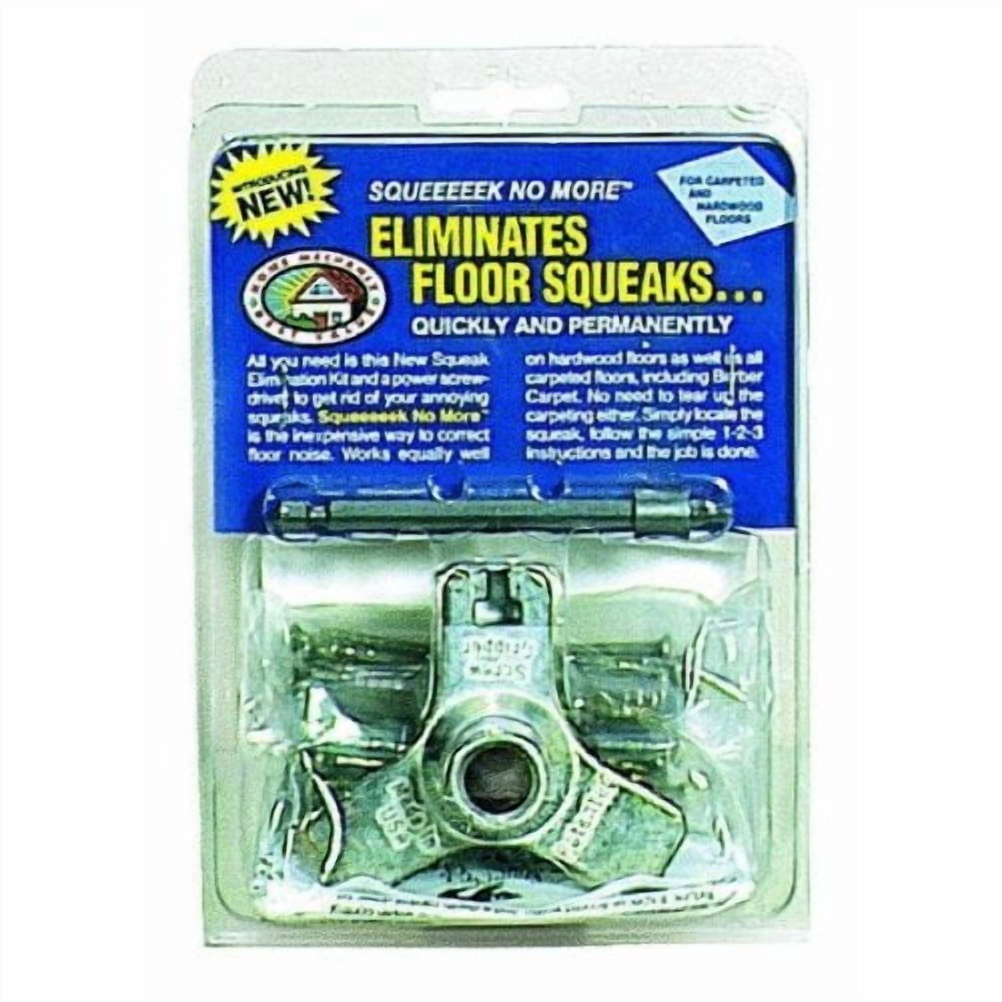 Squeeeeek No More No. 8 x 3 in. L Square Bugle Head Zinc Plated Steel Screw Kit 50 pk — Construction & DIY Use, Standard Hardware Spec