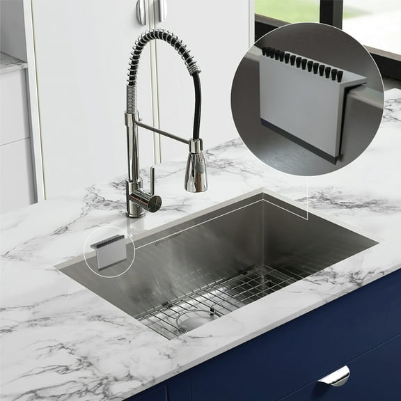 Squeegee Cleaner, Kitchen Accessory in Gray
