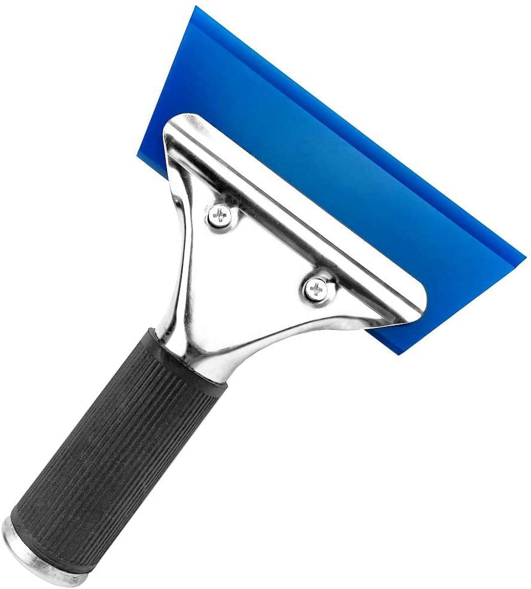 Squeegee Mini Squeegee Car Window Squeegee Car Wrap Squeegee Shower Squeegee Ice Scraper Rubber Water Blade with for Auto Window Tinting, Windshield, Glass Door Cleaning 7 Inch Length