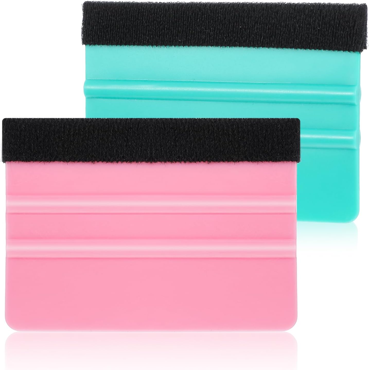 Sign Making Squeegee Squeegee for Vinyl, 4 Pcs Pink and Teal Vinyl Scraper Tools Wallpaper ...