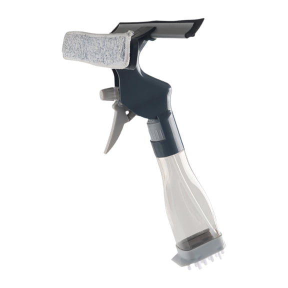 Squeegee Window Cleaner Sprayer Portable Wide Silicone Strip for Home Car Mirror and Shower Screen