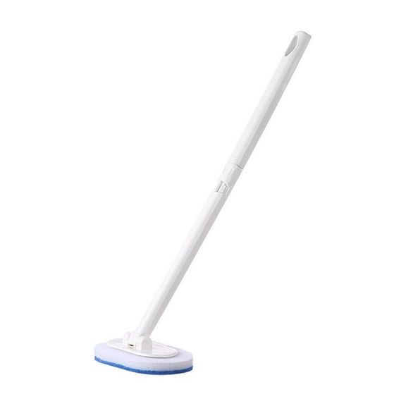 Squeegee Window Cleaner Tool with Extension Pole, Car Windshield Cleaning Kit with Long Handle, Window Washing Equipment for Indoor Outdoor Windows & Car Glass - 5.5x18.5''