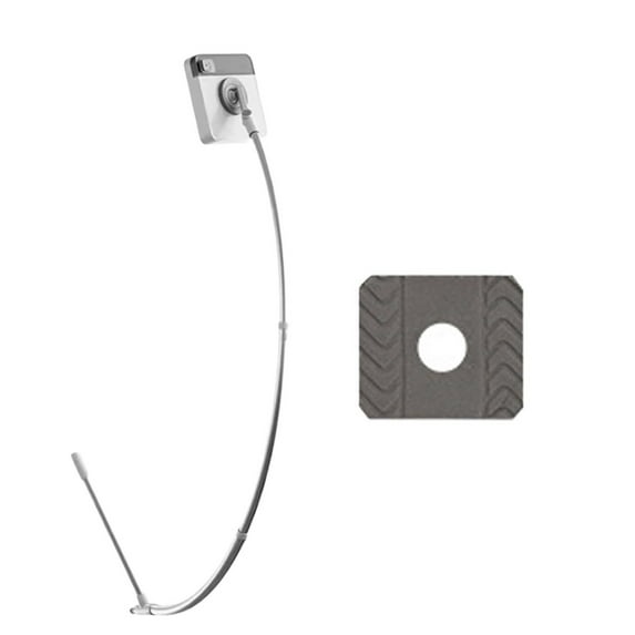 Squeegee for Window Cleaning with Long Handle and Extension Pole, Multi-Use Window Cleaner Tool with Rotatable Head and Efficient Scraper for Home